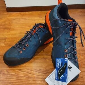 Sold - Salomon Men's Athletic Shoes in Blue and Orange
